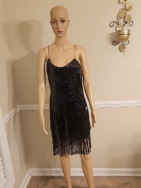 justfab sequin dress JustFab | Dresses | Holiday Silver Sequins Wrap Party Dress